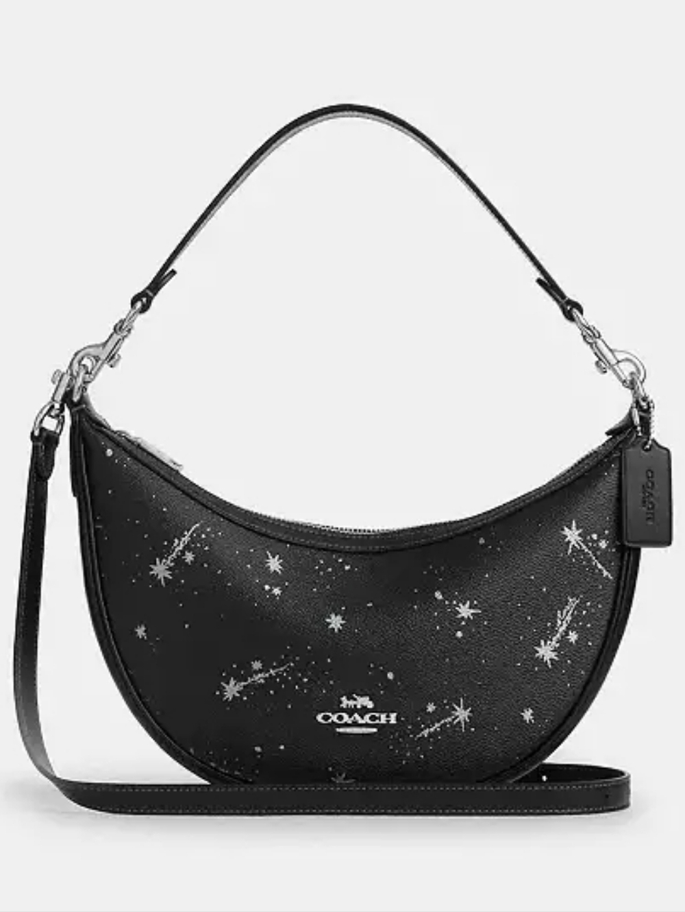 *NWT* COACH Aria Black Star Bag - Picture 1 of 13